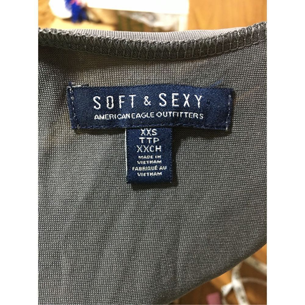 Women’s Cropped Long Sleeve Soft & Sexy Top XXS - Picture 5 of 11